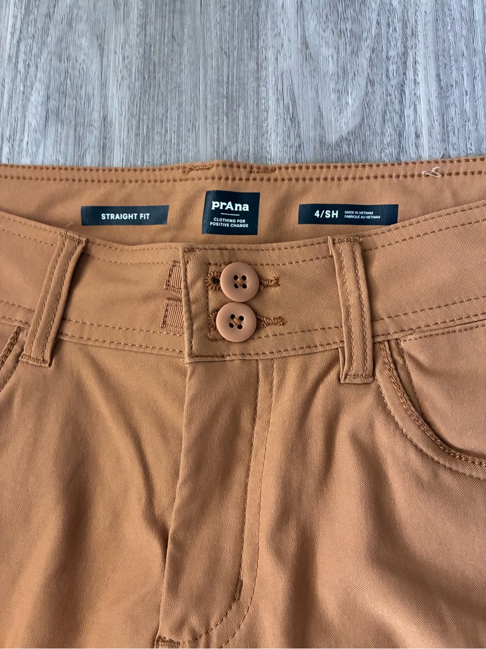 Prana HALLE STRIGHT PANT II 1971031 Earthbound color size 4 - Picture 3 of 5